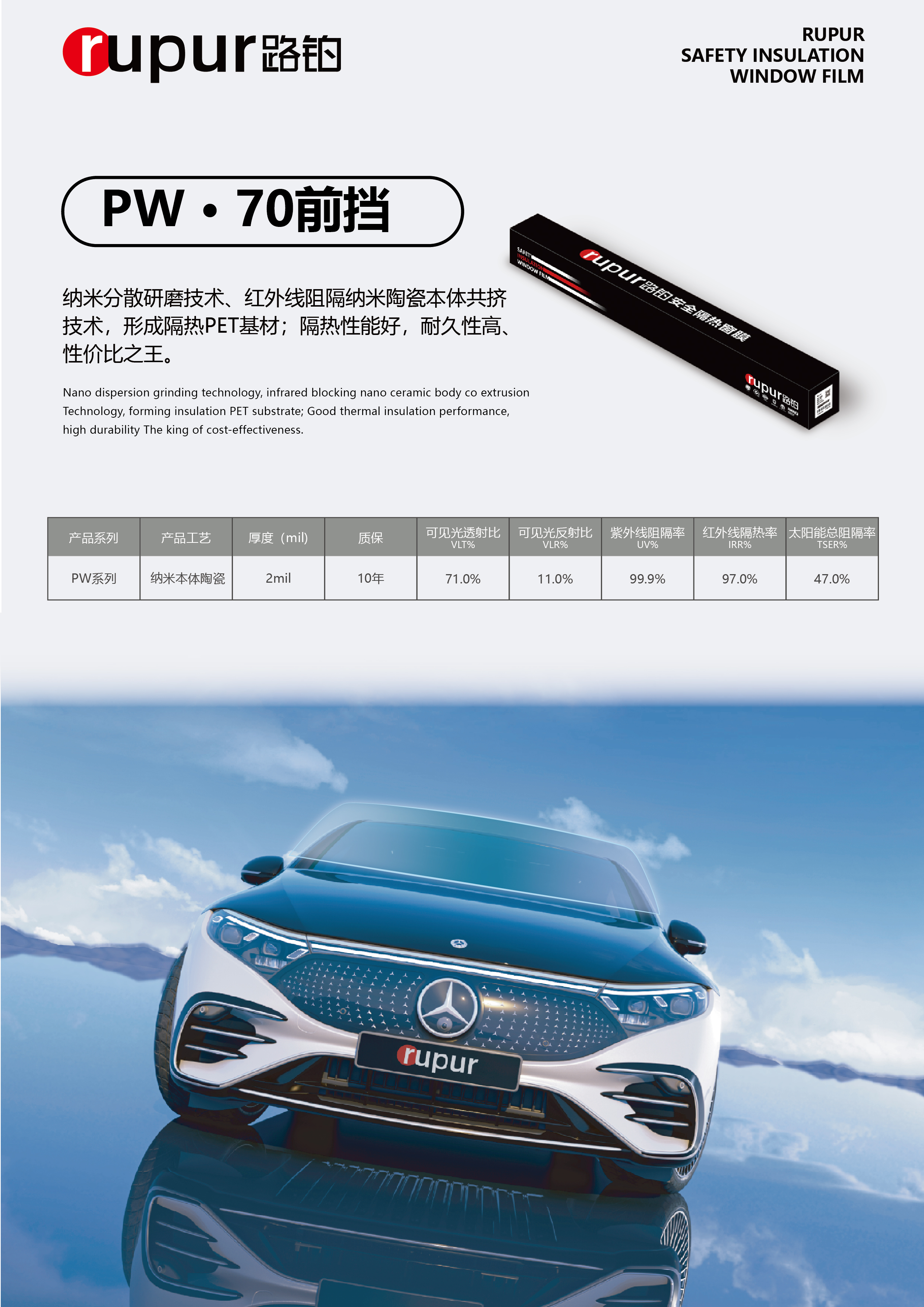 PW70前挡
